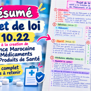 Résumé du Projet de Loi n° 10.22